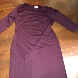 Purple Bodycon dress